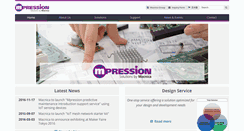 Desktop Screenshot of m-pression.com
